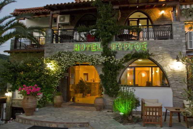 Pyrgos Hotel Ouranoupoli Exteriör bild
