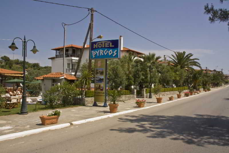 Pyrgos Hotel Ouranoupoli Exteriör bild